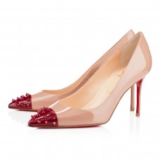 Christian Louboutin Geo 80mm Lodičky Nude Christian Louboutin Geo 80mm Lodičky Nude