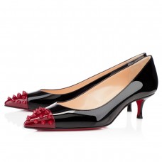 Christian Louboutin Geo 40mm Lodičky Černé Christian Louboutin Geo 40mm Lodičky Černé