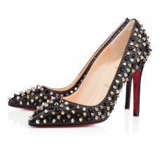 Christian Louboutin Pigalle Spikes 120mm Lodičky Černá/Mix Christian Louboutin Pigalle Spikes 120mm Lodičky Černá/Mix