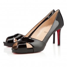 Christian Louboutin Shelleymat 80mm Lodičky Černé