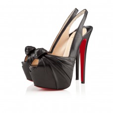 Christian Louboutin Miss Benin 160mm slingbacks černá