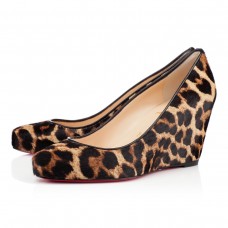 Christian Louboutin Melisa 70mm Lodičky s Leopardím vzorem