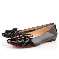 Černé baleríny Christian Louboutin Mostola Černé baleríny Christian Louboutin Mostola