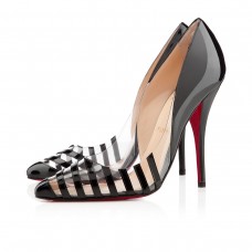 Christian Louboutin Pivichic PVC 100mm Lodičky Černé