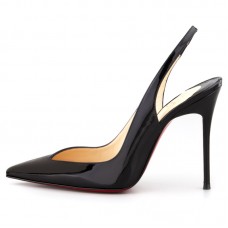Christian Louboutin Flueve 120mm slingbacks černé