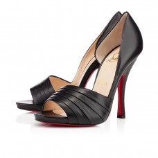 Christian Louboutin Charmu 120mm Lodičky Černé Christian Louboutin Charmu 120mm Lodičky Černé