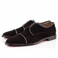 Christian Louboutin Bruno Zip Mokasíny Černé Christian Louboutin Bruno Zip Mokasíny Černé