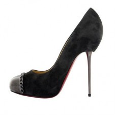 Christian Louboutin Metalipp 120mm Lodičky Černé