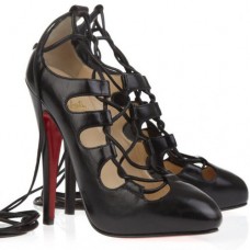 Christian Louboutin Bloody 120mm Mary Jane Lodičky Černé