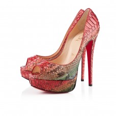 Christian Louboutin Dámské 140mm Peep Toe Lodičky Vícebarevné