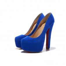 Christian Louboutin Daffy 160mm Lodičky Modré