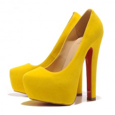 Christian Louboutin Daffy 160mm Lodičky Žluté