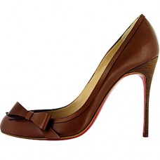 Christian Louboutin Beauty 100mm Lodičky Kávové Christian Louboutin Beauty 100mm Lodičky Kávové