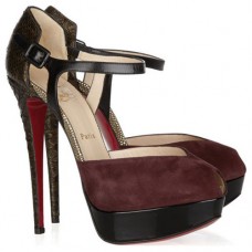 Sandály Christian Louboutin č. 299 140 mm vícebarevné Sandály Christian Louboutin č. 299 140 mm vícebarevné