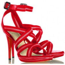 Sandály Christian Louboutin Rodita 120mm červené