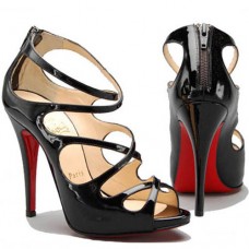 Sandály Christian Louboutin Croisilleta 120mm černé Sandály Christian Louboutin Croisilleta 120mm černé