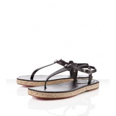 Sandály Christian Louboutin Hovercraft černé Sandály Christian Louboutin Hovercraft černé